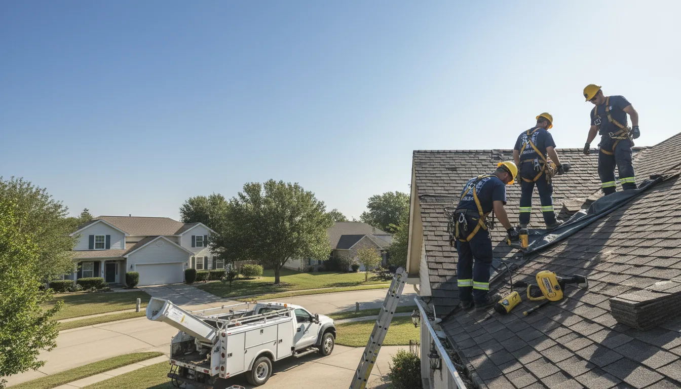 Emergency Roof Repair in Morrisonville, IL near me